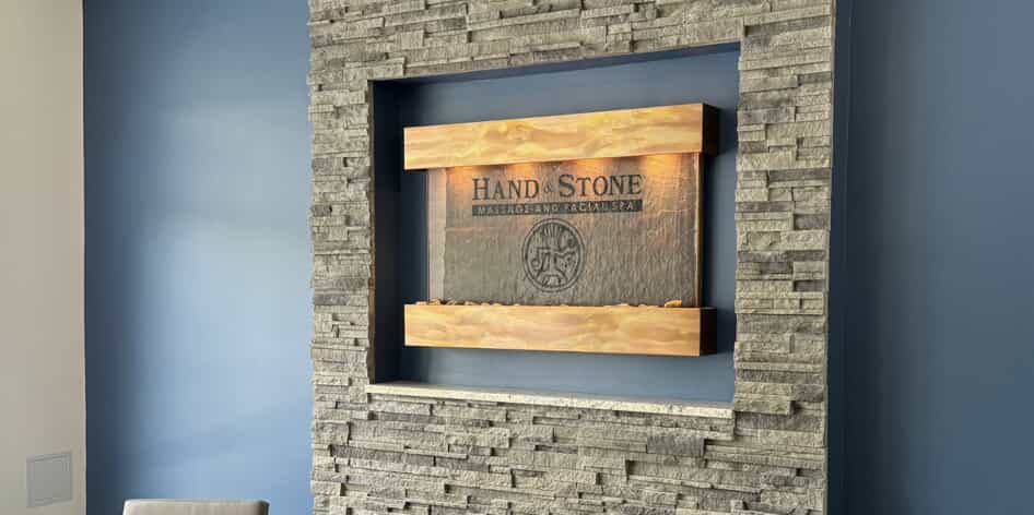 Hand & Stone interior
